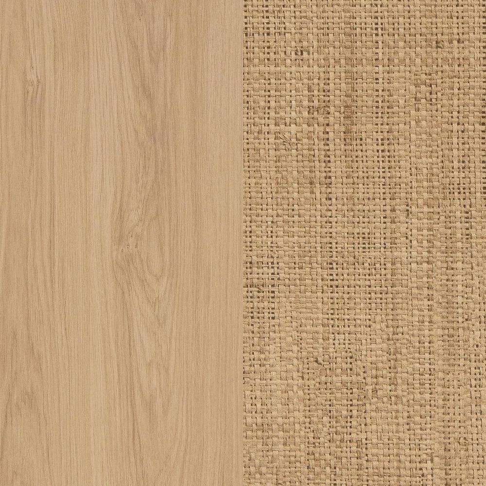 Sinfonier 5 Cajones, Cómoda, Color Puccini-Textil, Medidas: 60 cm (Largo) x 109,4 cm (Alto) x 39,6 cm de (Fondo) – Meyvaser
