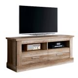 Mueble de Comedor, Mueble Salón, Acabado en Color Cañón, Medidas: 297 cm (Ancho) x 201,6 cm (Alto) x 41,8 cm (Fondo)