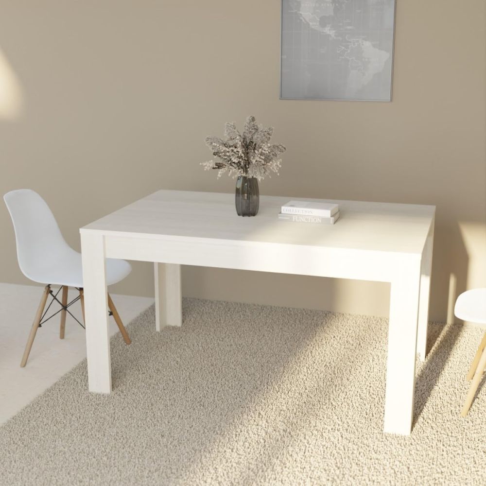 Mesa de Comedor, Mesa de Salón Fija, Color Andersen Pino, Medidas: 140 cm (Largo) x 80 cm (Ancho) x 75 cm (Alto)